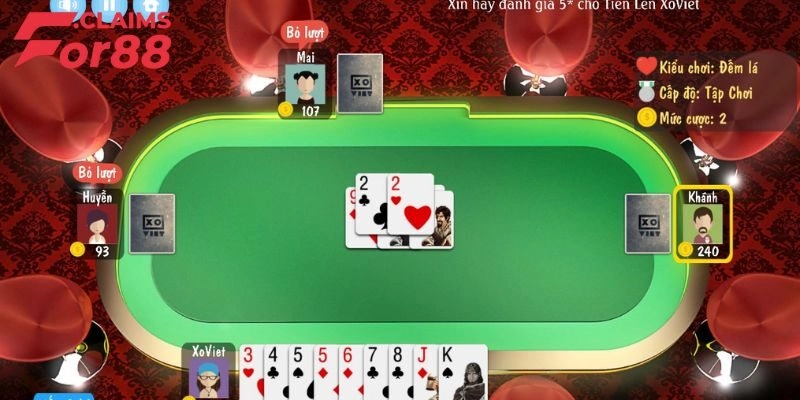 Hướng Dẫn Chơi Bài Tiến Lên Miền Nam - Các Quy Luật Cần Nắm